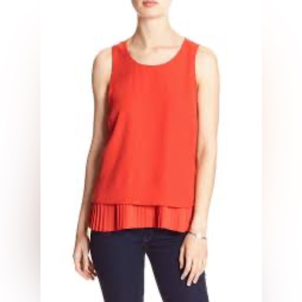 Banana Republic Pleated Underlay Tank